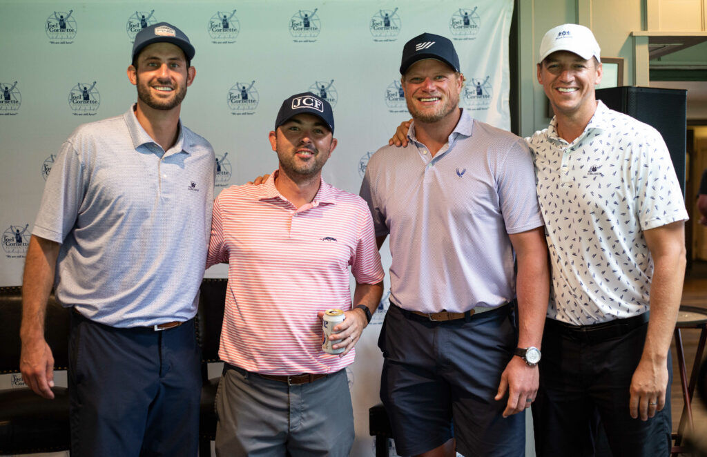 Group Photo of the First Place Team - Joel Cornette Foundation 2022 Annual Golf Outing
